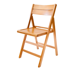 Hire Folding Chair – Natural Timber