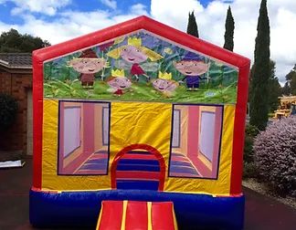 Hire Ben and Holly (3x3m) Castle, hire Jumping Castles, near Mickleham