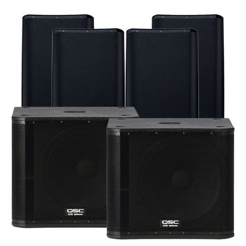 Hire Big QSC Speaker Package, hire Speakers, near Marrickville