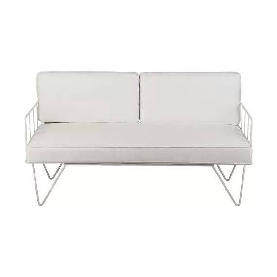 Hire Wire Sofa Lounge Hire – White, from Chair Hire Co