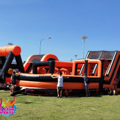 Hire 27 Mtr Firestorm Obstacle Course Straight, in Geebung, QLD