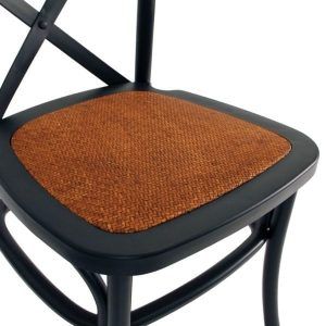 Hire Crossback Black, hire Chairs, near Belmont image 2