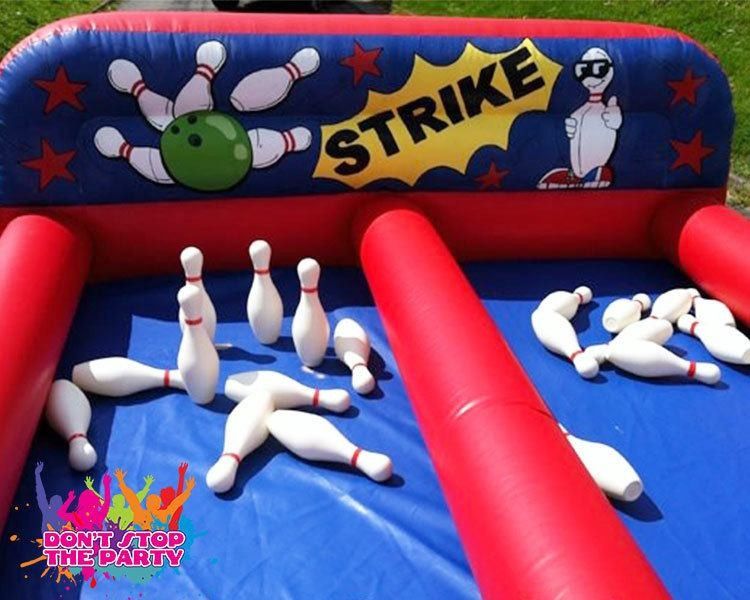 Hire Inflatable Ten Pin Bowling Game, hire Jumping Castles, near Geebung image 2