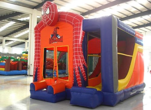 Hire Large Spiderman Combo Jumping Castle, hire Jumping Castles, near Chullora