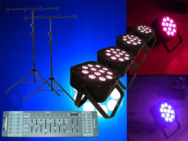 Hire Stage Lighting Package 1, hire Party Lights, near Kingsgrove