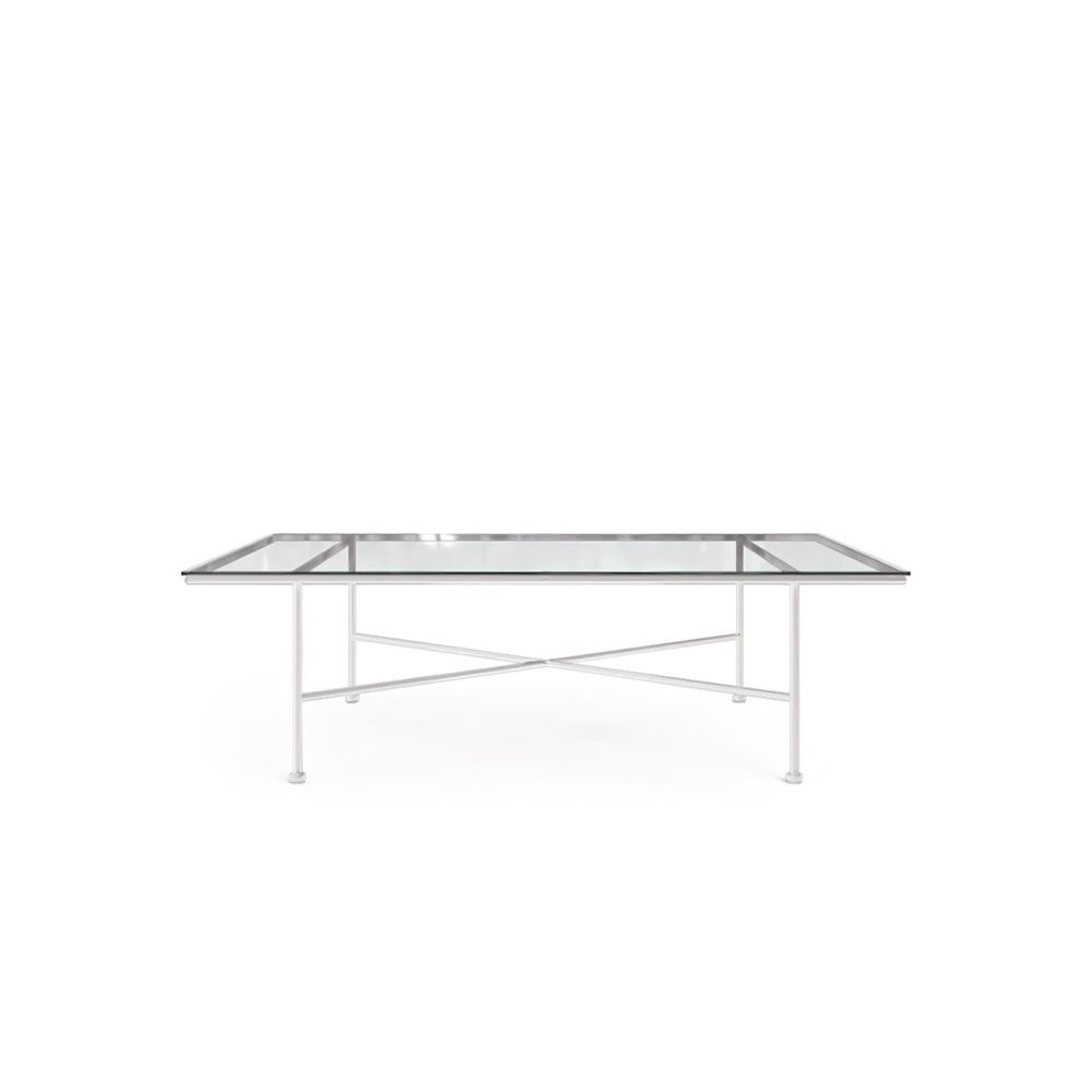 Hire BYRON COFFEE TABLE WHITE FRAME, hire Tables, near Brookvale