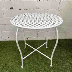 Hire CRISS CROSS TOP ROUND SIGNING TABLE, in Cheltenham, VIC