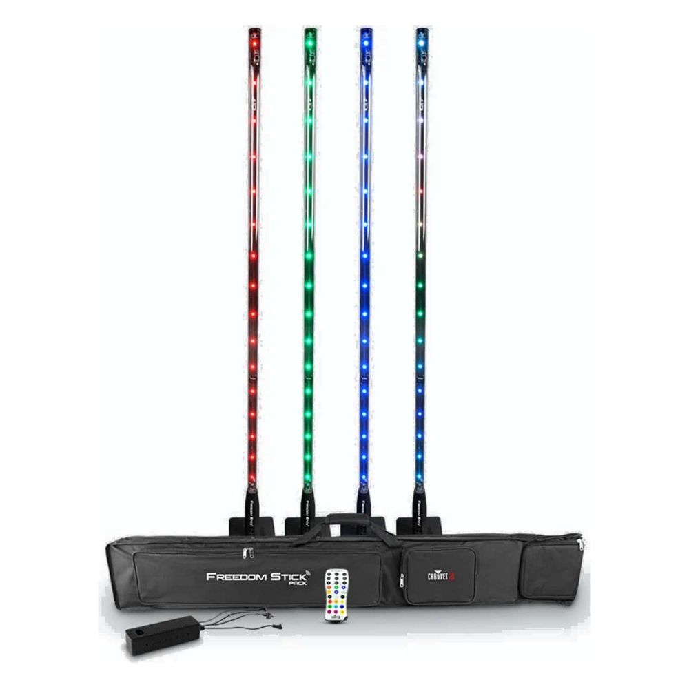 Hire Chauvet Freedom Stick Battery Pixel Light (4PK), hire Party Lights, near Newstead