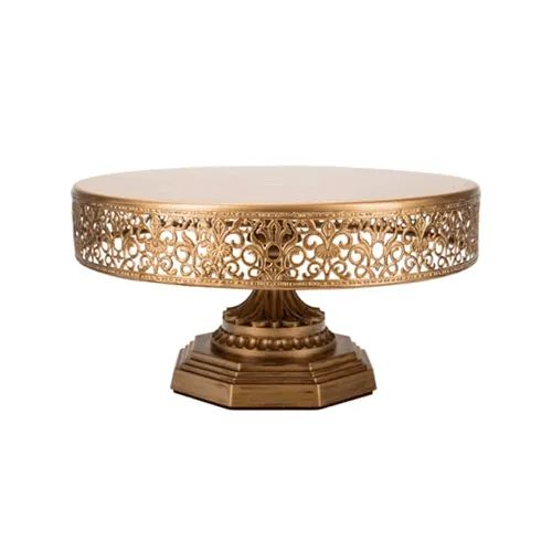 Hire Gold Cake Stand Hire (30cm)
