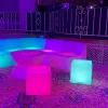 Hire Curved Glow Bar, hire Glow Furniture, near Wetherill Park image 1