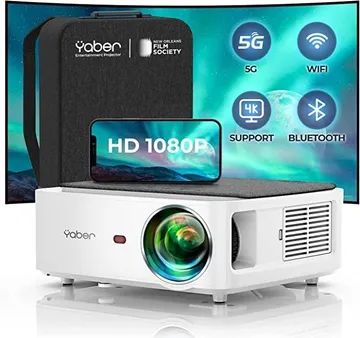 Hire Yaber 5G WIFI Bluetooth Projector