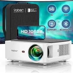 Hire Yaber 5G WIFI Bluetooth Projector