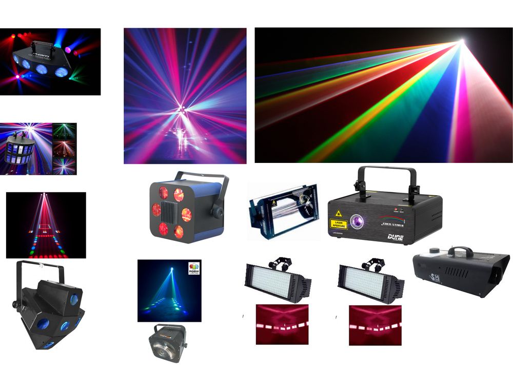 Hire Ultimate disco / club lighting  pack, hire Smoke Machines, near Campbelltown