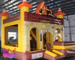 Hire Construction Combo Jumping Castle, hire Jumping Castles, near Geebung image 2