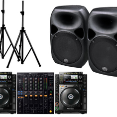 Hire CDJ + SOUND PACKAGE 1