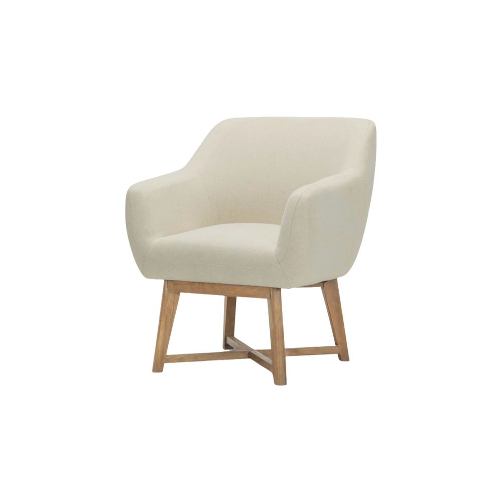 Hire ASTON TUB CHAIR LIGHT BEIGE, hire Chairs, near Brookvale