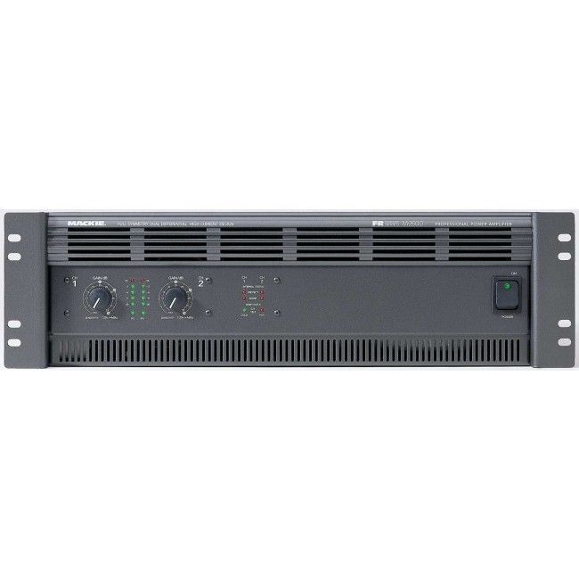 Hire Mackie FR Series M-2600 Power Amplifier Hire, hire Speakers, near Kensington image 2