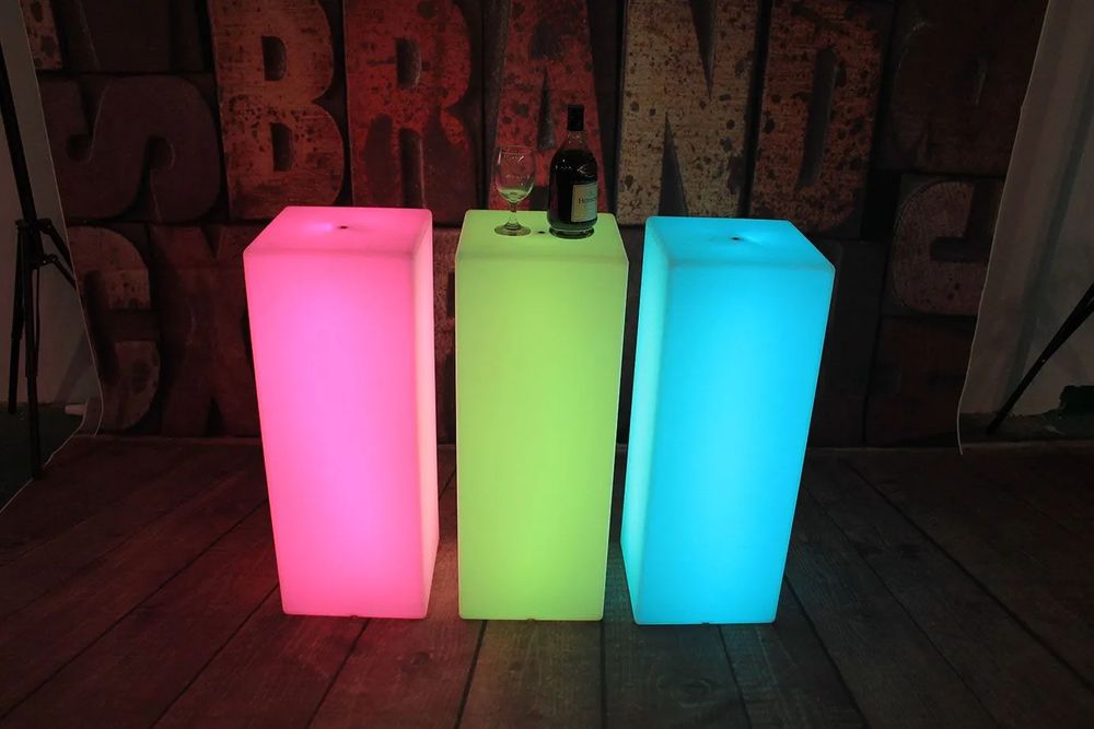 Hire Glow Square Plinths Hire, hire Miscellaneous, near Blacktown image 1