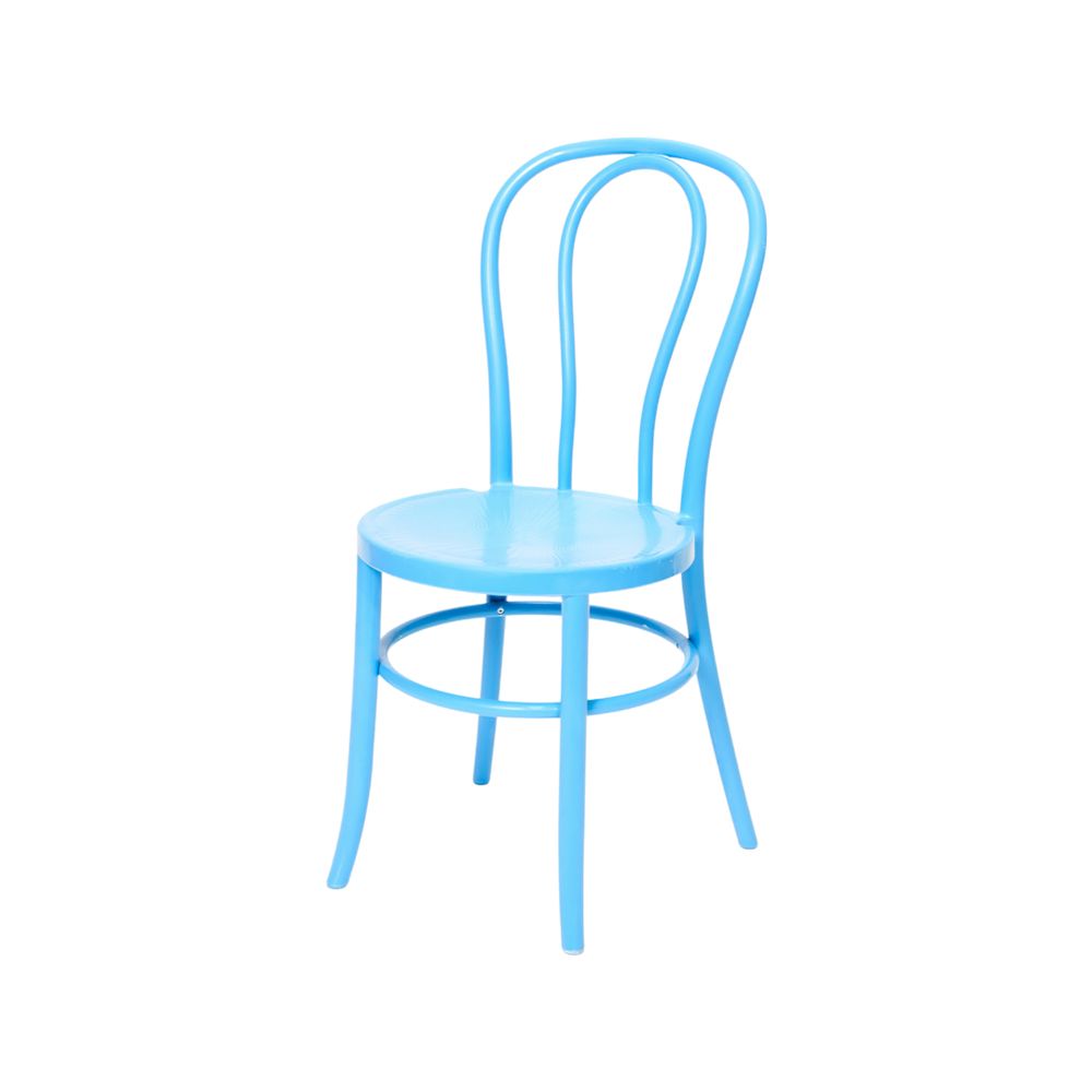 Hire THONET BENTWOOD RESIN CHAIR BLUE, hire Chairs, near Brookvale