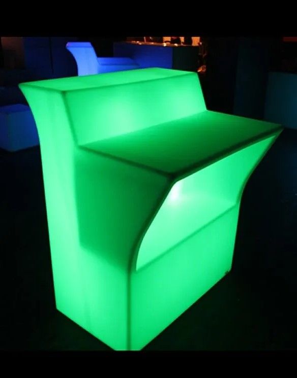 Hire Glow Straight Bar Hire (singular), hire Glow Furniture, near Riverstone image 1