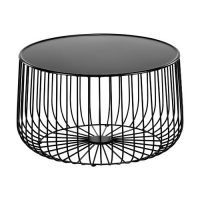 Hire Black wire coffee table