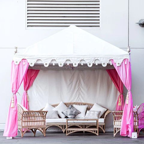 Hire Luxury Cabana 3x3 Metre Pink, hire Miscellaneous, near Brookvale