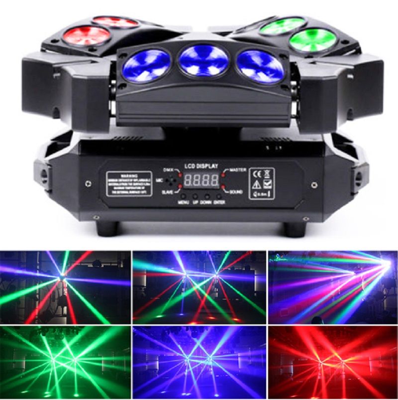 Hire Spider Moving Beam Lights, hire Party Lights, near Kingsford