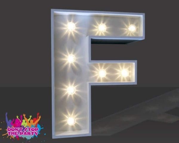 Hire LED Light Up Letter - 60cm - F, from Don’t Stop The Party