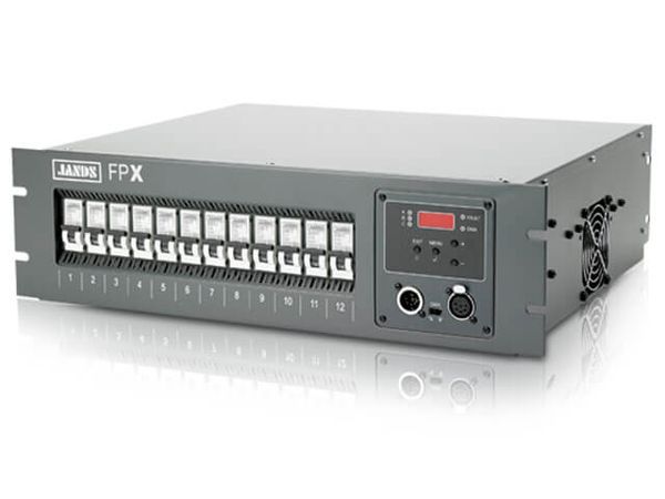 Hire 12 CHANNEL 3 PHASE DMX DIMMER, from Lightsounds Brisbane