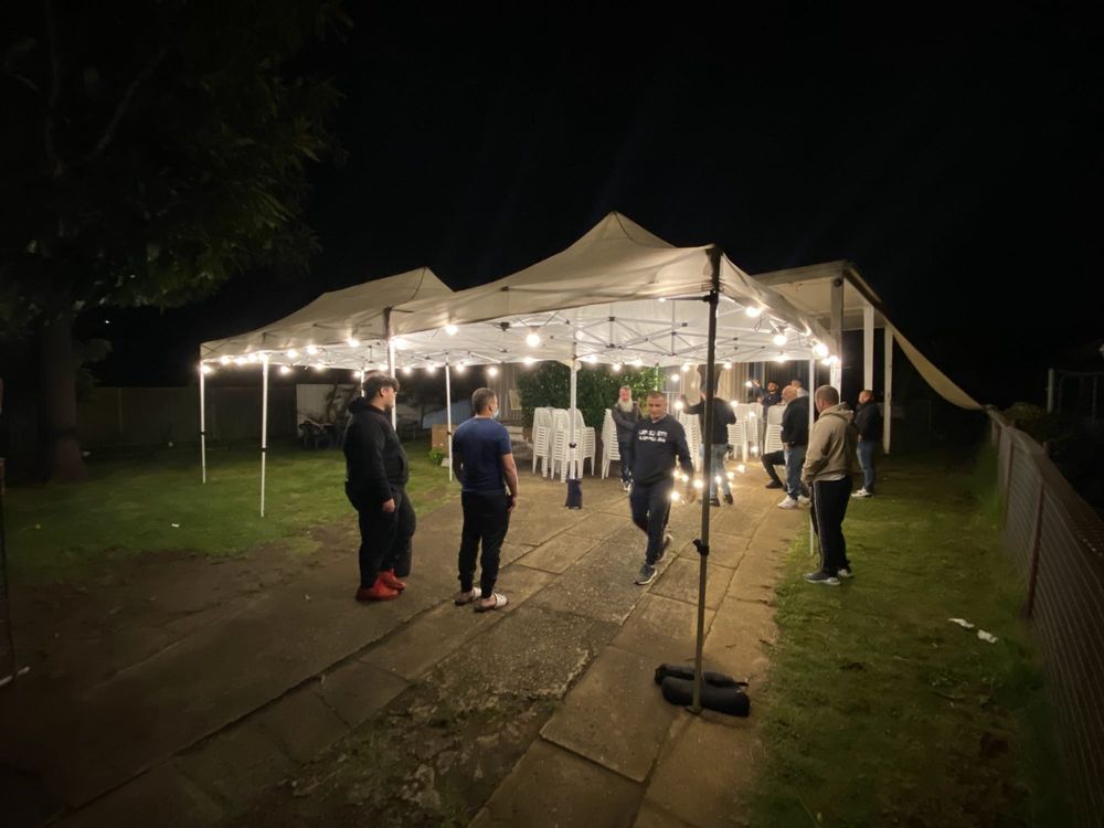 Hire Festoon Lighting – 10m, hire Party Lights, near Seven Hills image 1