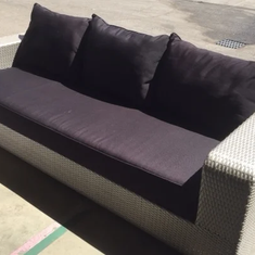 Hire Pacifica 3 Seater Wicker Lounge