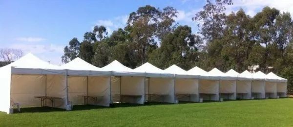 Hire 3x3m Pop Up Marquee With White Roof And 3 Sides, hire Marquee, near Blacktown image 2
