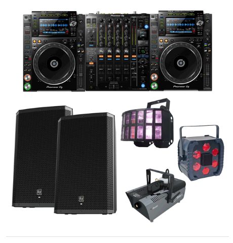 Hire DJ Gear Hire | CDJ Party Pack