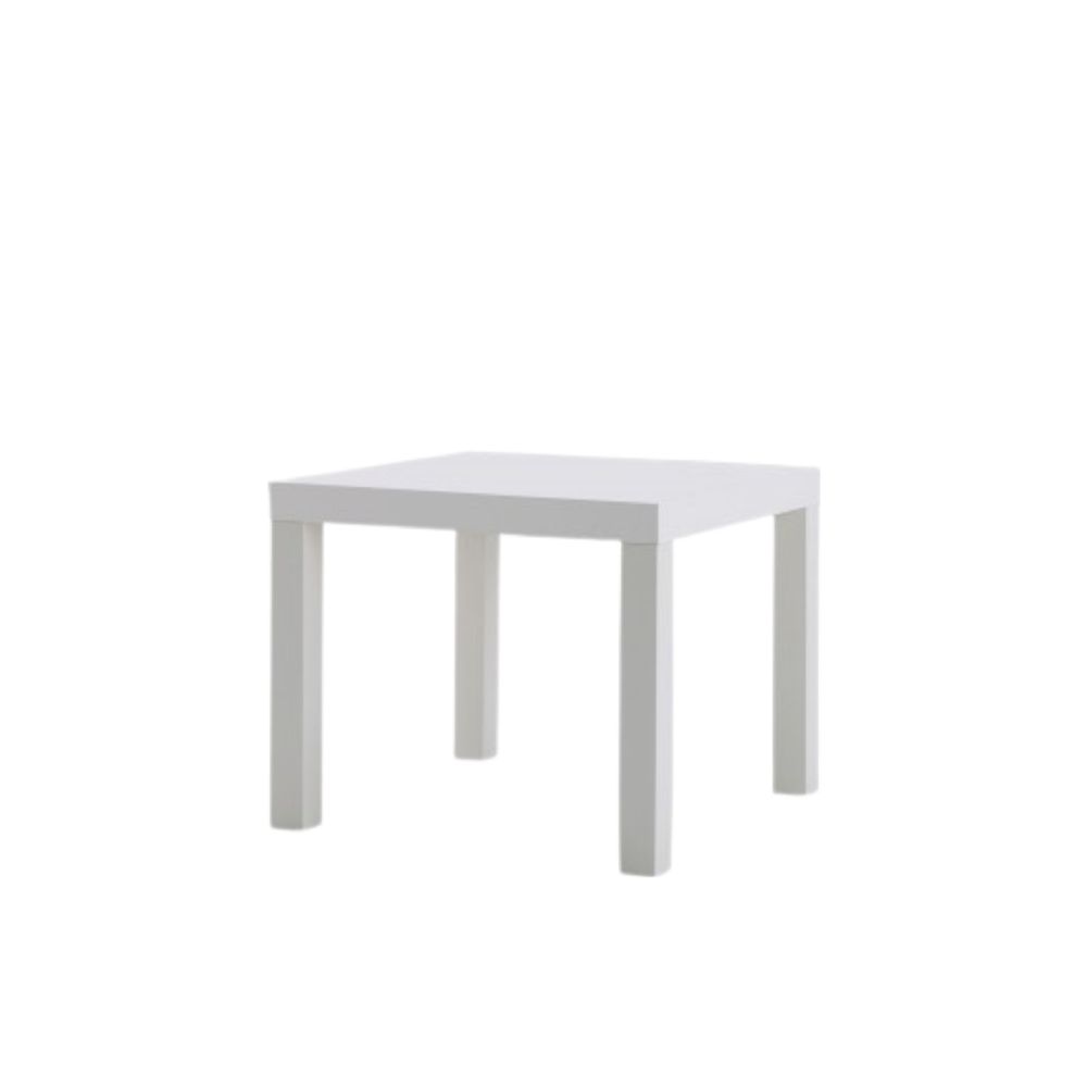 Hire SQUARE SIDE TABLE WHITE, hire Tables, near Brookvale