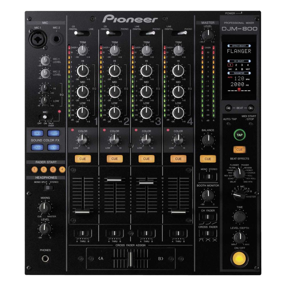 Hire Pioneer DJM-800 DJ Mixer, hire DJ Decks, near Newstead