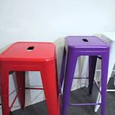 Hire Purple Tolix stool hire, in Chullora, NSW