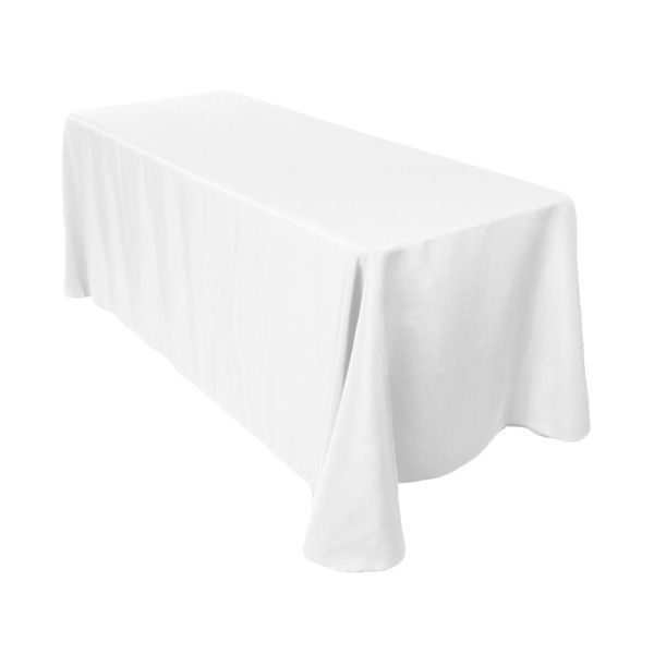 Hire White Tablecloth For Large Trestle Table, hire Tables, near Traralgon