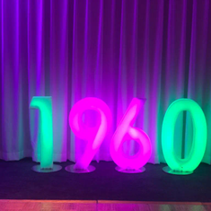 Hire Glow Numbers Hire, in Blacktown, NSW