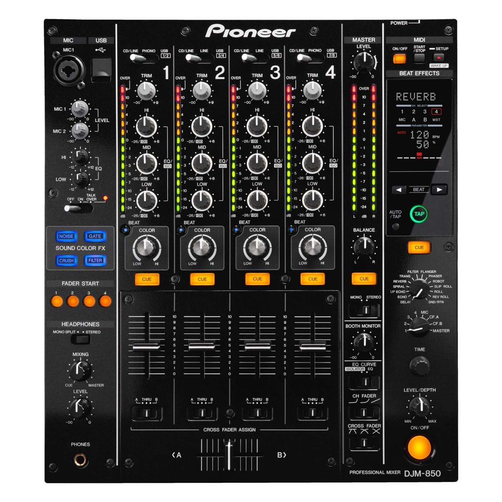 Hire Pioneer DJM-850 DJ Mixer, hire DJ Controllers, near Newstead