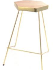 Hire Luxe Gold Pin -Bar Stool, in Marrickville, NSW