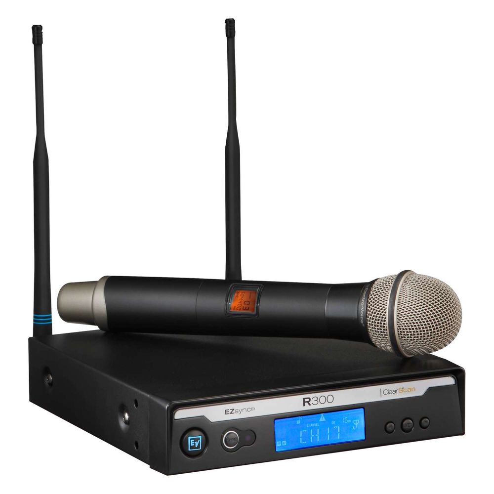 Hire EV R300 UHF Wireless Microphone, hire Microphones, near Newstead