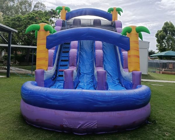 Hire Emerald Crush Water Slide, from Don’t Stop The Party