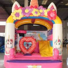 Hire MY LITTLE PONY 3X3M WITH SLIDE POP UPS & BASKETBALL HOOP