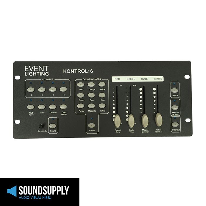 Hire Event Lighting Kontrol16 DMX Controller, hire Party Lights, near Hoppers Crossing