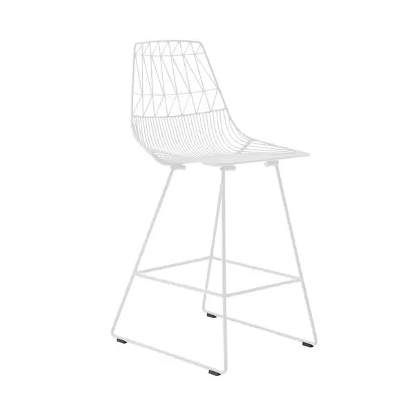 Hire White Wire Stool / White Arrow Stool Hire, from Melbourne Party Hire Co