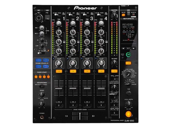 Hire PIONEER DJM-850 DJ MIXER, from Lightsounds Gold Coast