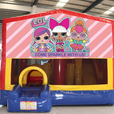 Hire LOL JUMPING CASTLE WITH SLIDE