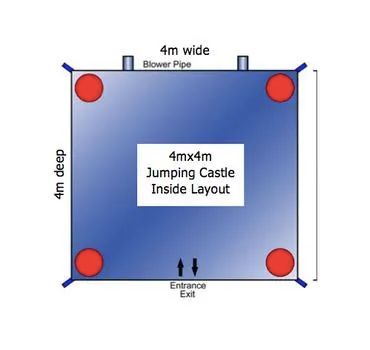 Hire Bluey 4x4, hire Jumping Castles, near Bayswater North