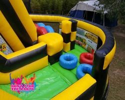 Hire 35 Mtr Toxic Inflatable Obstacle Course, hire Jumping Castles, near Geebung image 2