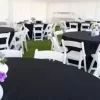 Hire Plastic Round Banquet Table Hire, hire Tables, near Wetherill Park image 1